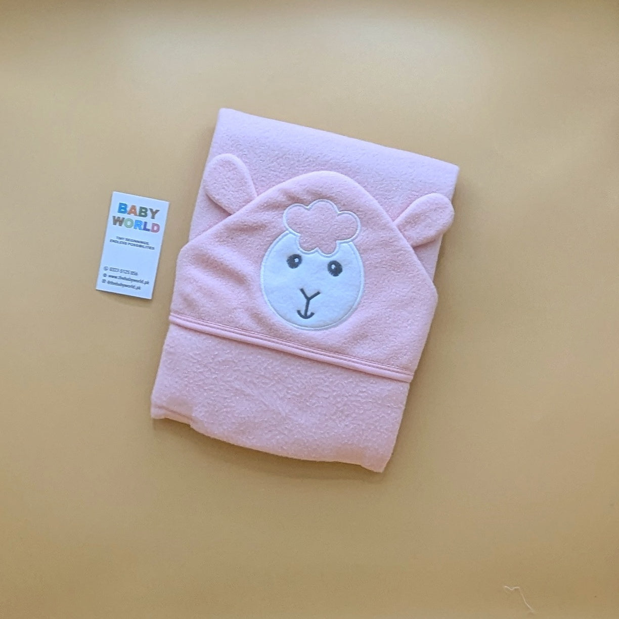 Baby Hooded Wrapping Sheet/Blanket - Winter - Sheep 🐑