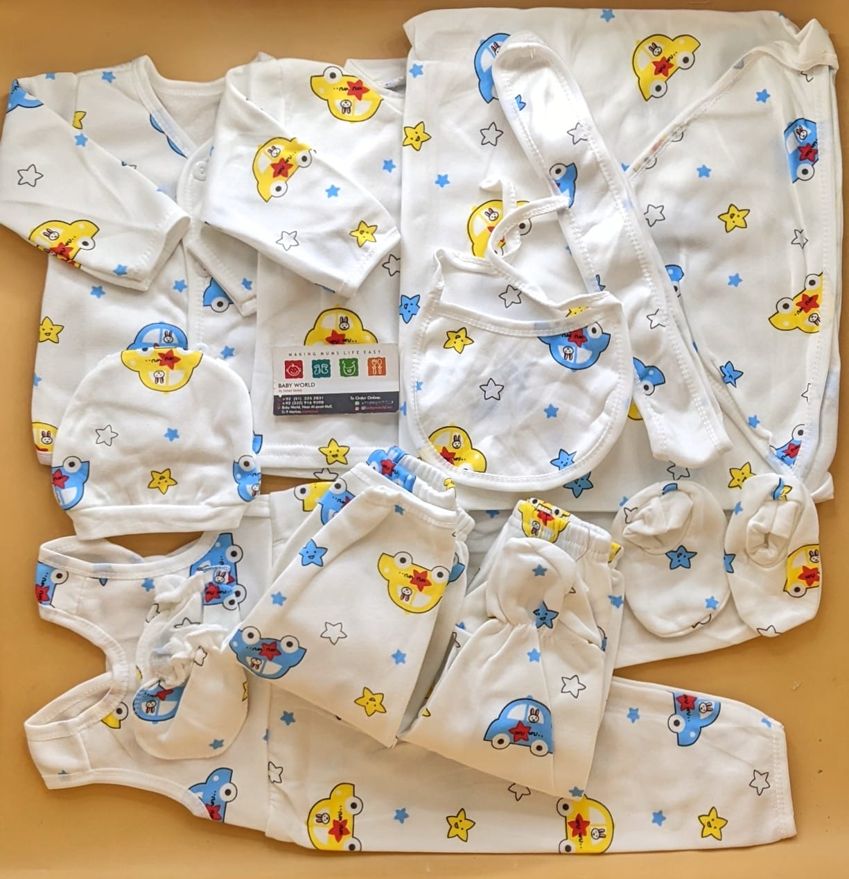 11 Pieces Suit Set - Winter - Cars 🚗