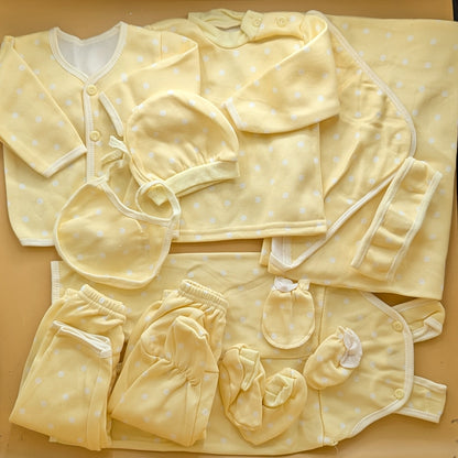 Baby 11 Pieces Suit/Set - Dots - Winter
