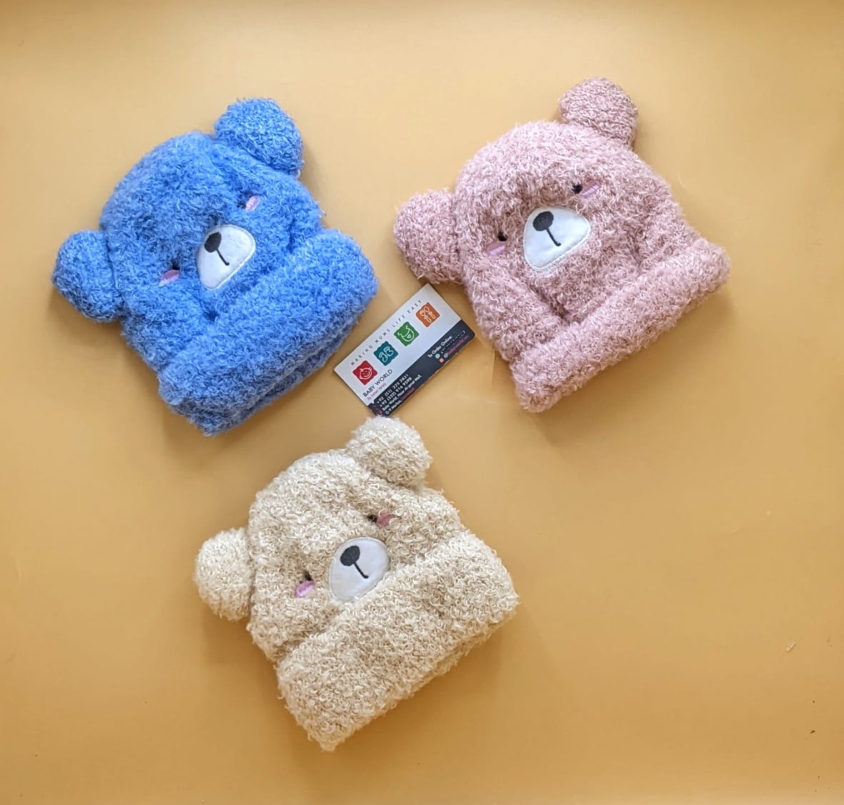 Baby Wool Cap - Bear 🐻 - Winter