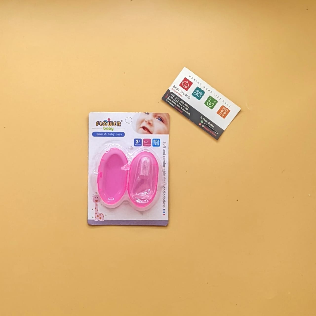 Silicone finger brush