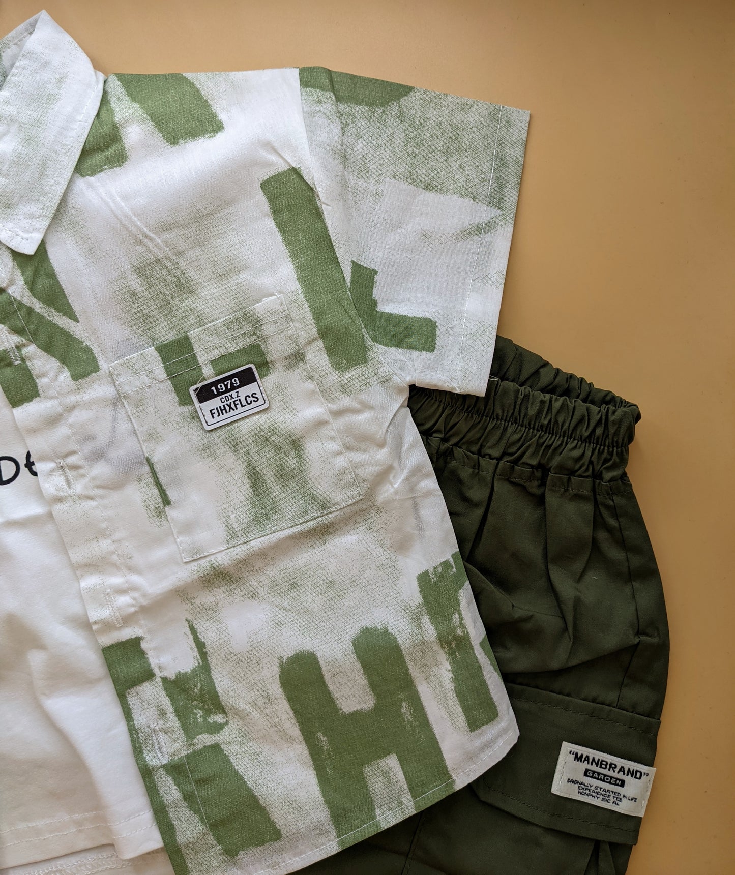 Baby Relaxed Fit 3 Pieces Co-Ord Set - 1979