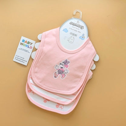 Baby Pack of 3 Bibs