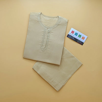 Kameez Shalwar - Beige/Boski