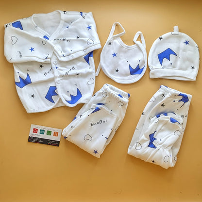 5 Pieces Suit Set - Winter - Crown