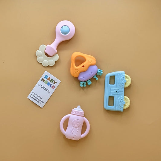 Baby Rattle Set - 4 Pieces
