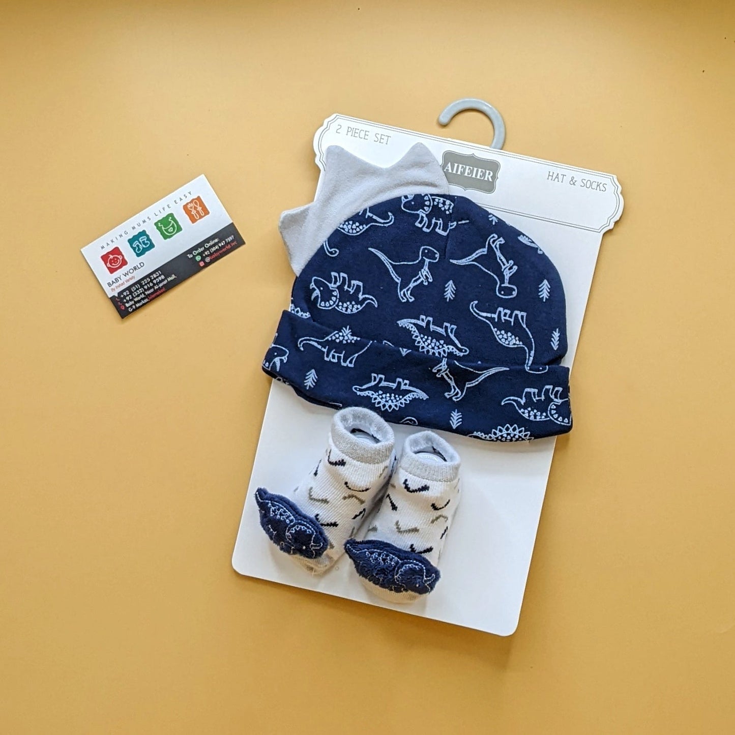Cap & Booties Set
