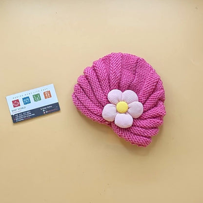Baby Wool Cap - Sun Flower 🌻 - Winter