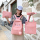 Bagpack with Carry Bag, Geometry Box, and Bottle Cover