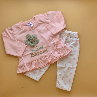 2 Piece Baby Suit - Flower 🌻