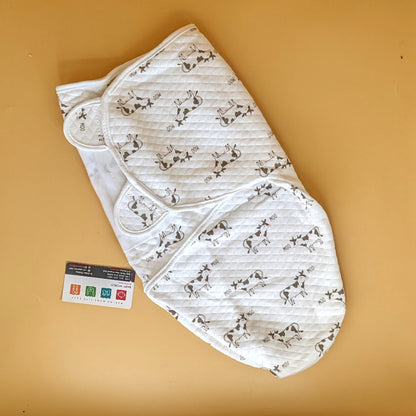 Quilted Swaddle Wrap - Winter