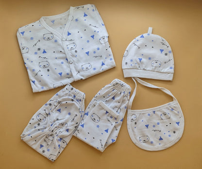 5 Pieces Starter/Suit Set - Bear/Trees