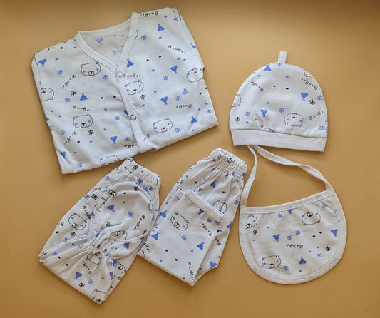 5 Pieces Starter/Suit Set - Bear/Trees