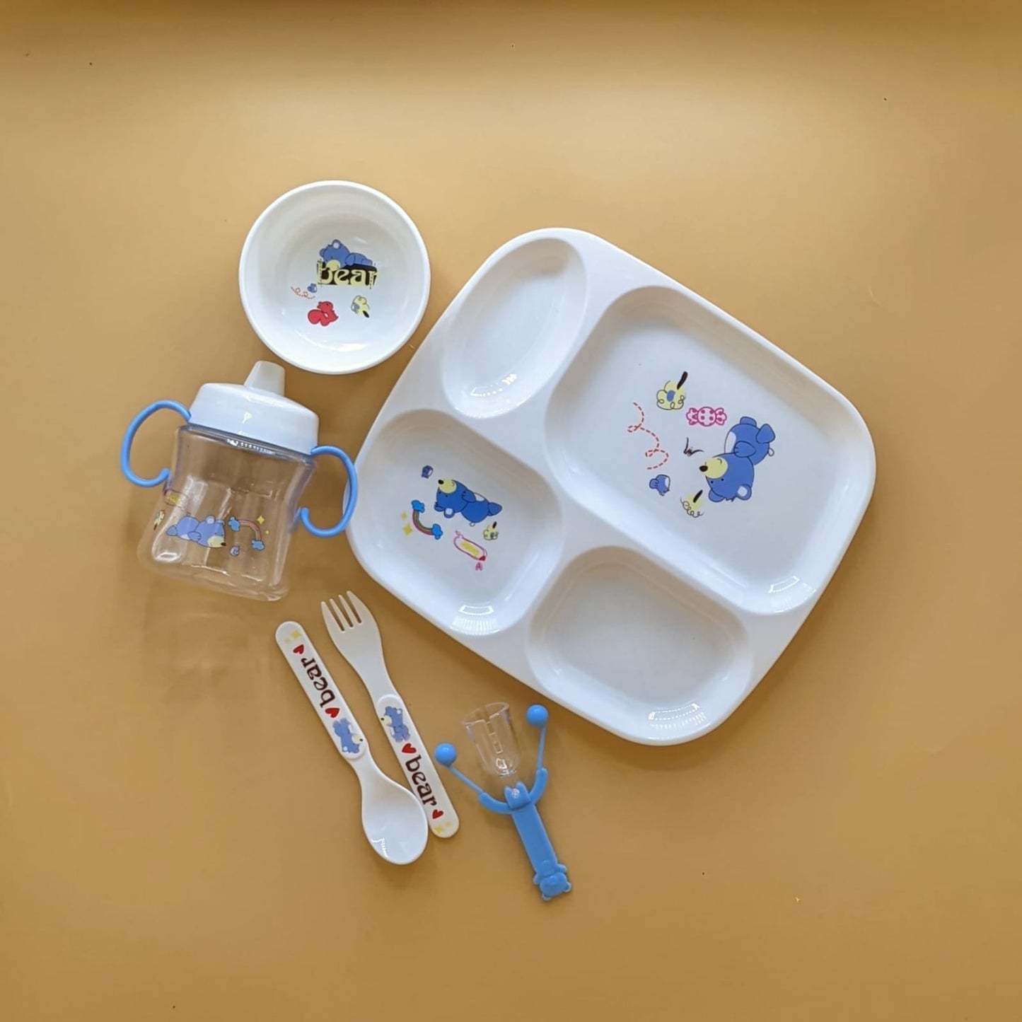 6 Pieces Feeding Set - Bear 🐻‍❄️
