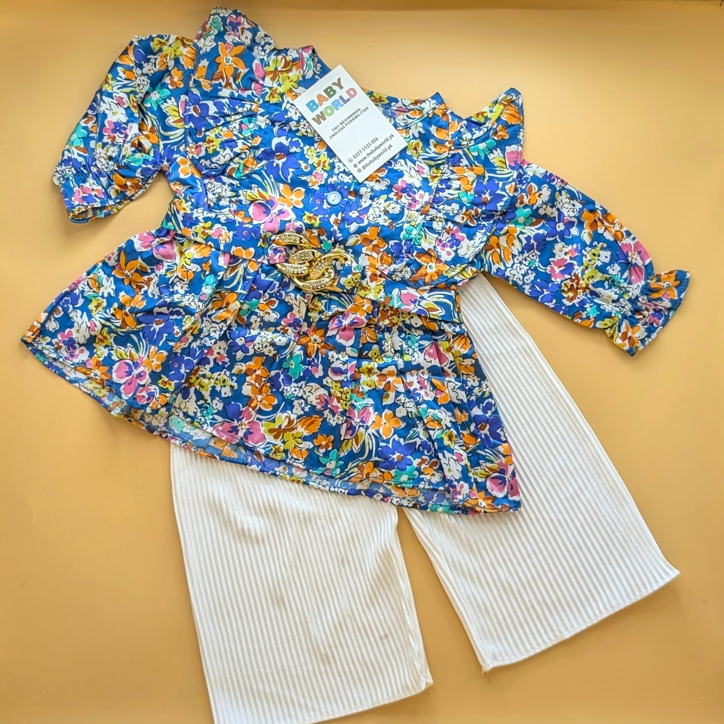 Frock with Flapper Pants - Floral