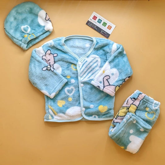 Baby Suit with Cap - Pooh - Winter