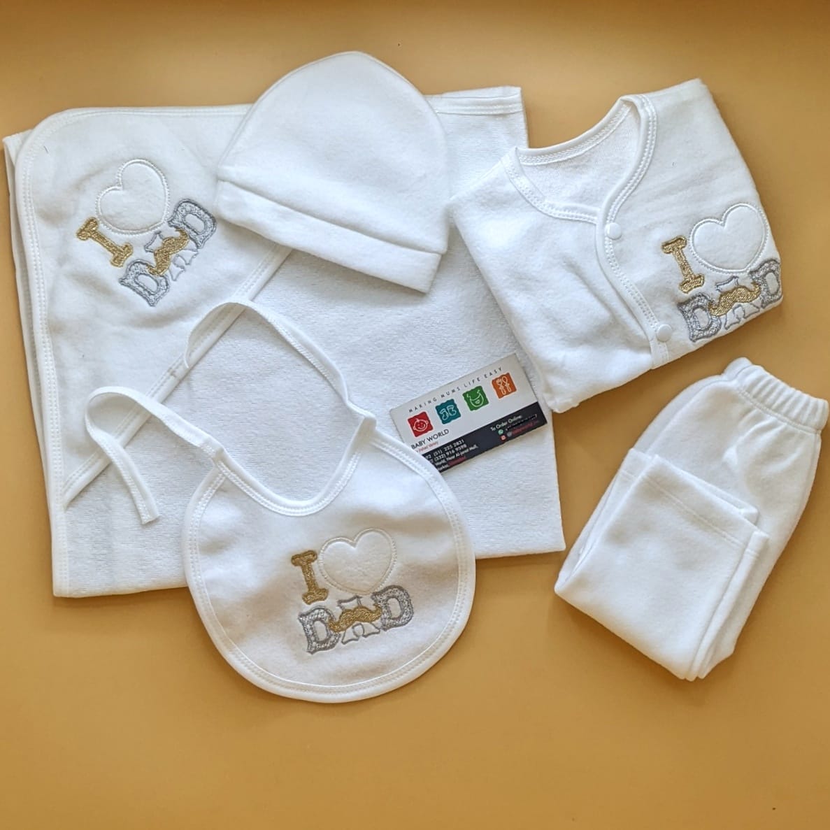Starter Set - 5 Pieces - I 🤍 Mom/Dad - Winter