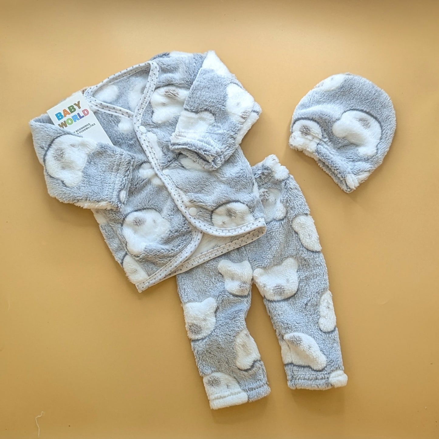 Baby Suit with Cap - Bear 🐻 - Winter