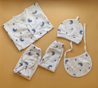 5 Pieces Starter/Suit Set - Moon/Stars
