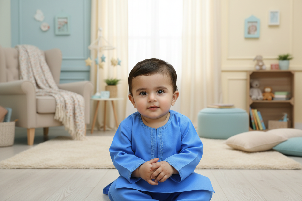 Kameez Shalwar - Light Blue