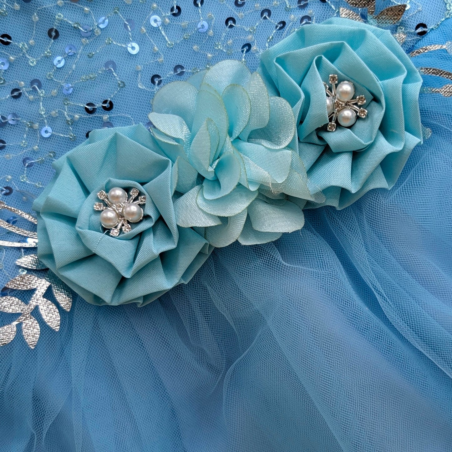 5 Pieces Frock Set - Butterfly