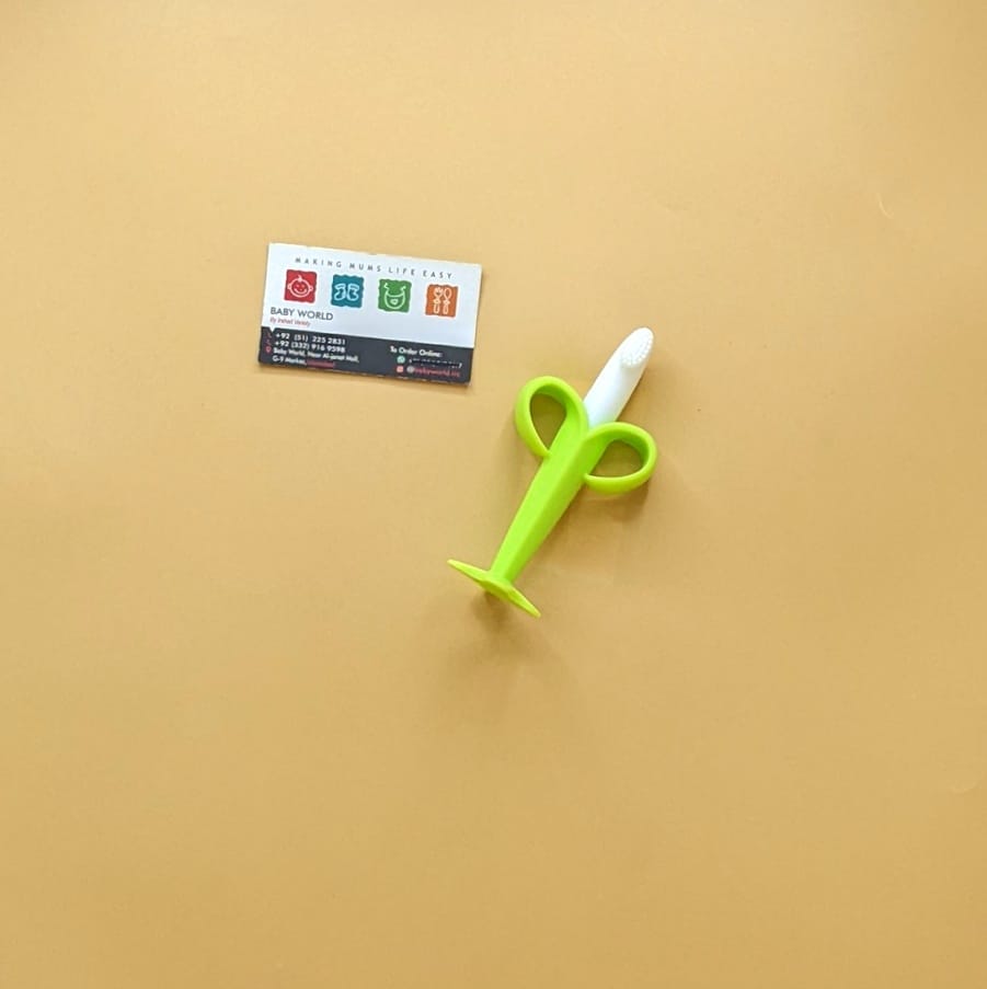 Baby Banana Teether + Brush