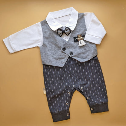 Romper - Waistcoat/Bear 🧸
