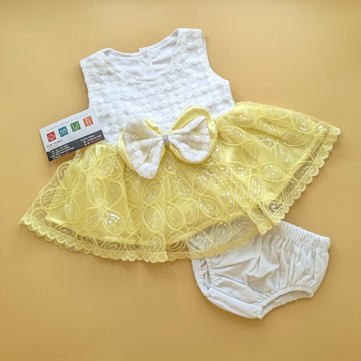 Baby Frock - Bow