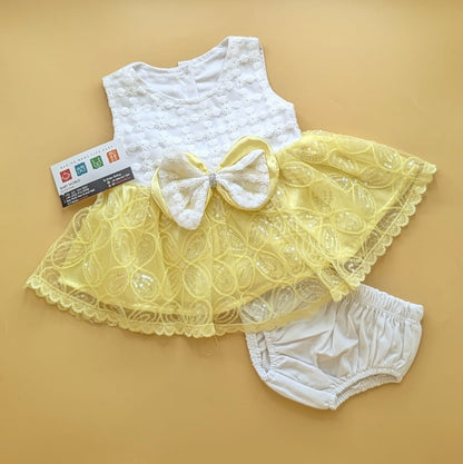 Baby Frock - Bow