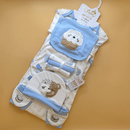 Starter Set - 10 Pieces -  Bear/Cupcake 🧁