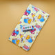 Diaper changing Sheet - Zebra - Yellow