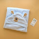Baby Character Hooded Wrapping Sheet/Blanket - Winter