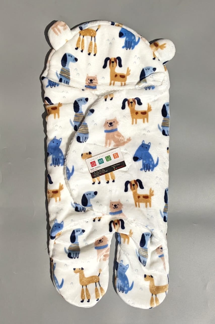 Hooded Carry Nest/Swaddle Wrap