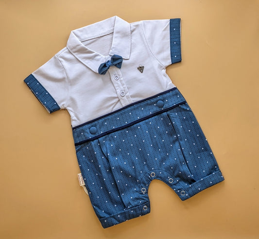 Romper - Half Sleeves - Bow/Arrows