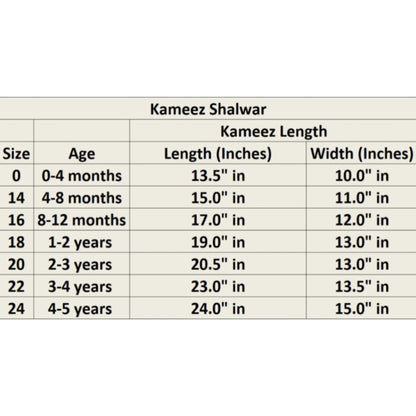 Kameez Shalwar - Navy Blue