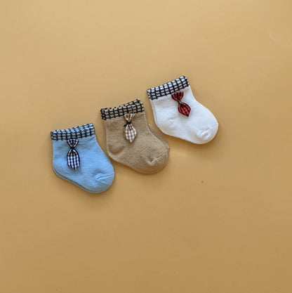 Pack of 3 Socks - Bow
