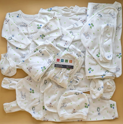 11 Pieces Suit Set - Winter - Cow/Rabbit 🐇