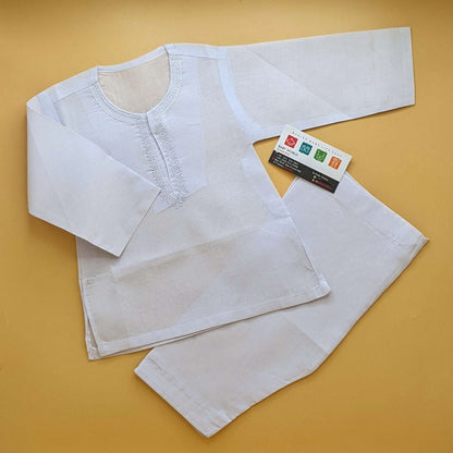 Kameez Shalwar - White