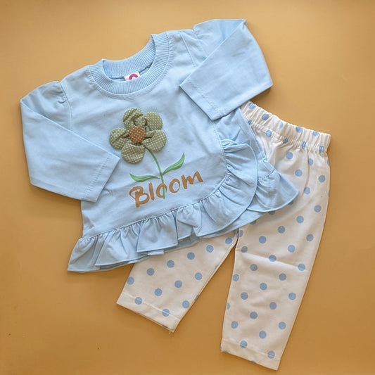 2 Piece Baby Suit - Flower 🌻