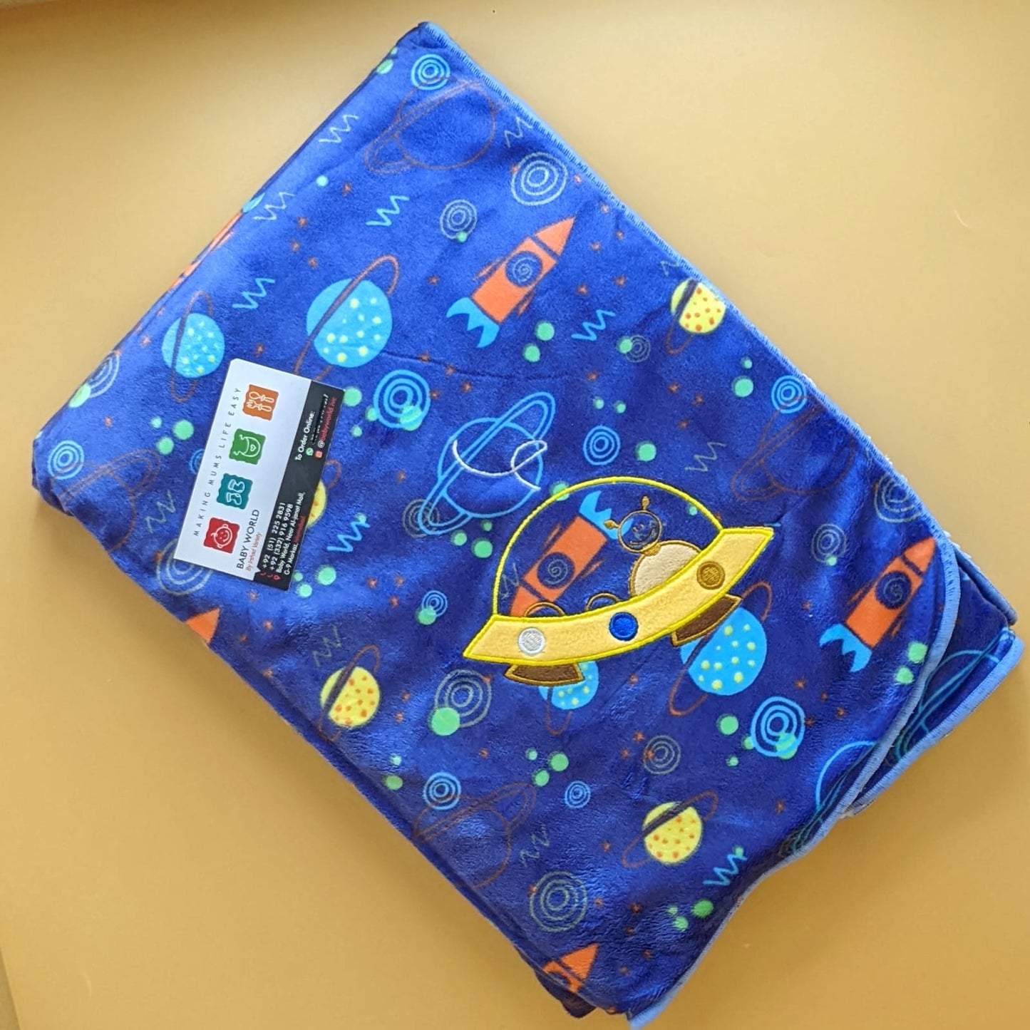 Double Layer Baby Blanket/Wrapping Sheet