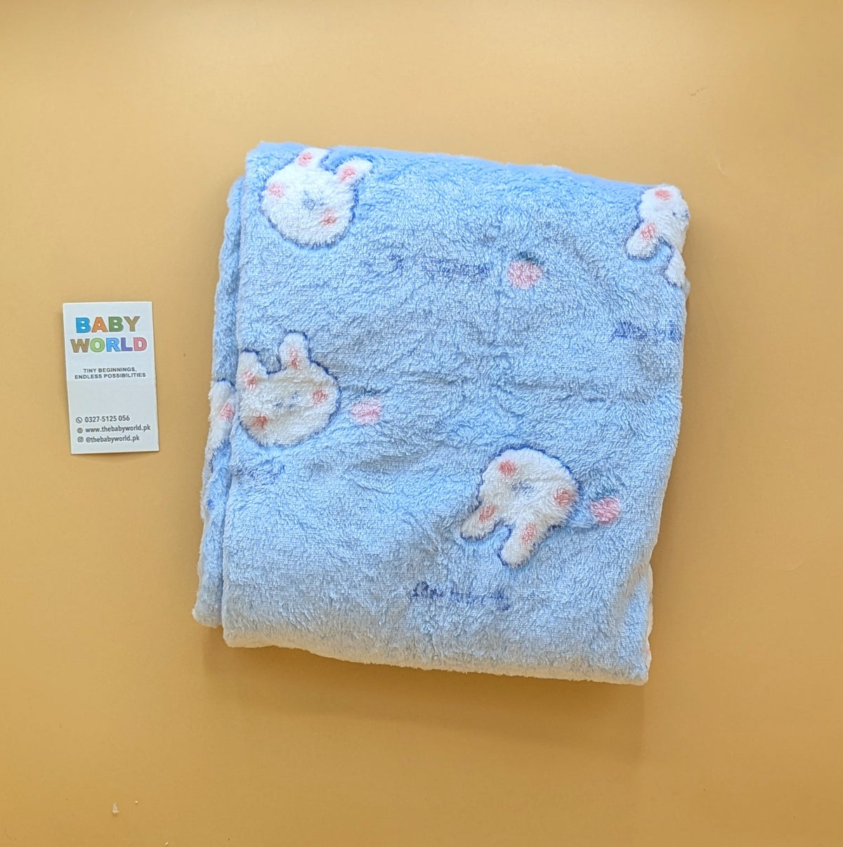 Baby Wrapping Sheet/Blanket - Bunny - Winter