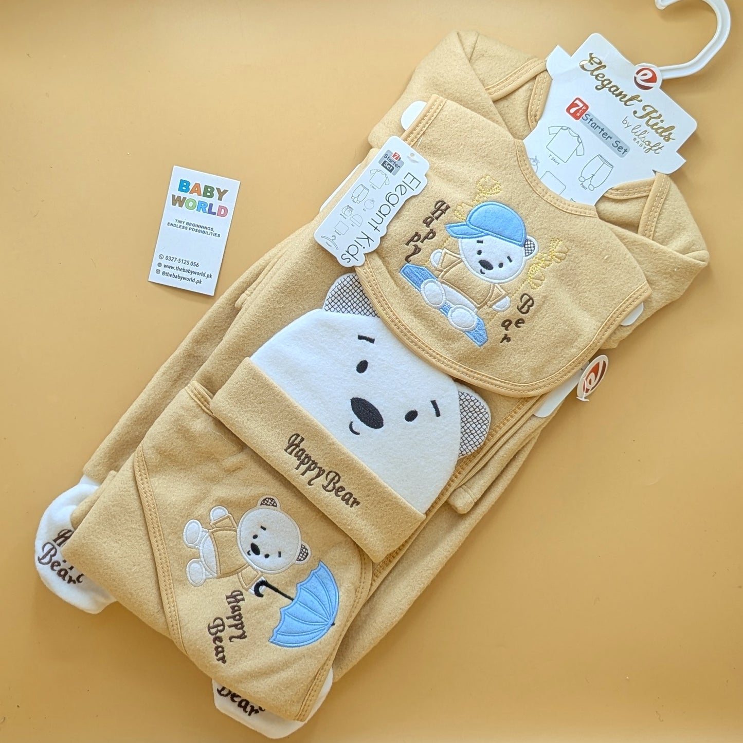 Starter Set - 7 Pieces - Happy Bear 🐻 - Winter
