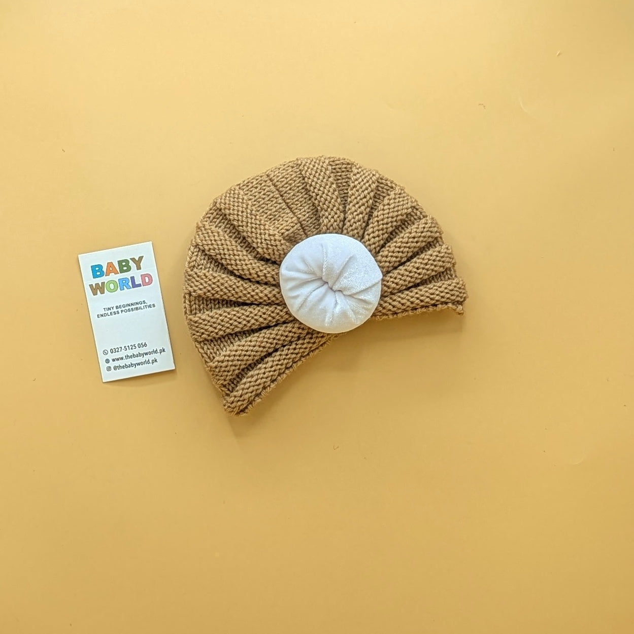 Baby Wool Cap - Bun - Winter