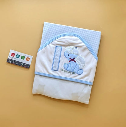 Hooded Wrapping Sheet/Blanket - Winter - Turtle 🐢