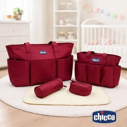 Chicco Mother Baby 5 Pieces Diaper Bag Set