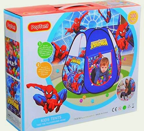 Kids Pop up Tent - Spiderman