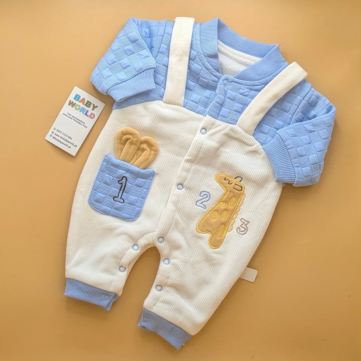Premium Baby Romper - Giraffe 🦒- Winter
