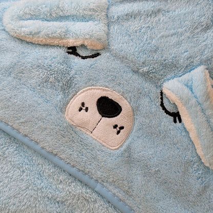 Baby Character Hooded Wrapping Sheet/Blanket - Winter