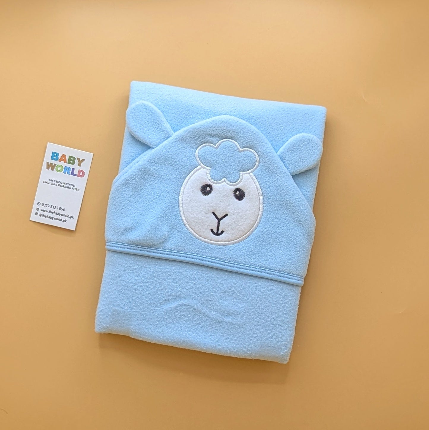 Baby Hooded Wrapping Sheet/Blanket - Winter - Sheep 🐑