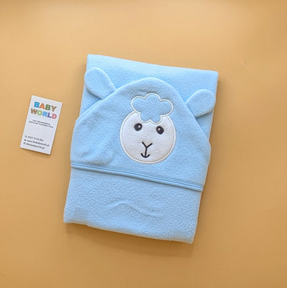 Baby Hooded Wrapping Sheet/Blanket - Winter - Sheep 🐑